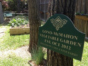 HDPE Garden Sign